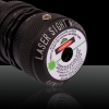 150mW 532nm L635 Gun-forme pointeur laser vert noir (avec une batterie de CR123A)