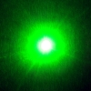 Vista láser verde en forma de sombrero 100 mW 532nm con negro para pistola (con una batería 16340)