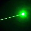Mirino laser verde a forma di cappello da 100 mW 532 nm con supporto per pistola nero (con una batteria 16340)