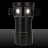 300LM Outdoor Tactical LED Lanterna Kit Branco e Vermelho e Azul Luz