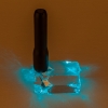 Pointeur laser bleu imperméable QK-DS6 1000mw 488nm 5 mètres sous l'eau