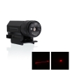 Visor de láser rojo de alta precisión 100 mW 650 nm Negro