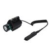 High Precision LED Flashlight 50mW Beam Light Green Laser Sight