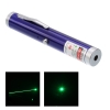 Penna puntatore laser ricaricabile a punto singolo a luce verde da 200 mW 532 nm blu