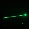 200mW 532nm Green Beam Light Punto único recargable Laser Pointer Pen Silver