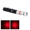 Pointeur laser rechargeable étoilé faisceau rouge 200mW 650nm noir