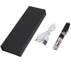 200mW 650nm Red Beam Light Starry Rechargeable Laser Pointer Pen Black
