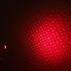200mW 650nm Luz de haz rojo Starry recargable Lápiz puntero láser Negro