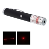 200mW 650nm Rotlichtstrahl-Einpunkt-wiederaufladbare Laserpointer Schwarz