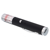 200mW 650nm Red feixe de luz ponto único recarregável Laser Pointer Pen Black
