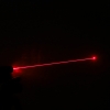Luz de haz láser rojo recargable de 200 mW 650 nm Punto único negro
