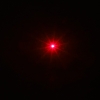 Luz de haz láser rojo recargable de 200 mW 650 nm Punto único negro