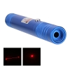 Luz de haz de láser rojo recargable de 200 mW 650 nm Punto único azul