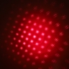 200mW 650nm ricaricabile puntatore laser rosso fascio di luce stellato argento
