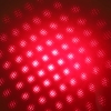 Luz de haz láser rojo recargable de 200 mW 650 nm Luz de estrella estrellada