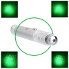 Argent lumineux étoilé de faisceau de pointeur laser rechargeable de 200mW 532nm