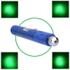 200mW 532nm puntatore laser verde ricaricabile con raggio di luce blu stellato