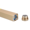 305 200mW 405nm 5 in 1 puntatore laser blu ricaricabile con raggio laser stellato chiaro dorato