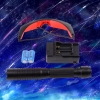 Kits de pointeur laser bleu brûlant 500mw 450nm noir 009-860