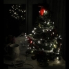 8m 80 LED-Weißlicht-Weihnachtsfest-Batterie-Schnur-Licht