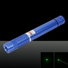 200MW haz puntero láser verde (1 x 4000mAh) Azul