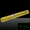 Pointeur laser vert de faisceau de 500MW (1 x 4000mAh) d'or