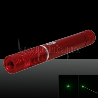 400MW haz puntero láser verde (1 x 4000mAh) Rojo