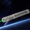 300MW Strahl Grün Laserpointer (1 x 4000mAh) Silber