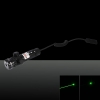 Gun 100mW vert faisceau de lumière laser à tête plate Sighter Noir