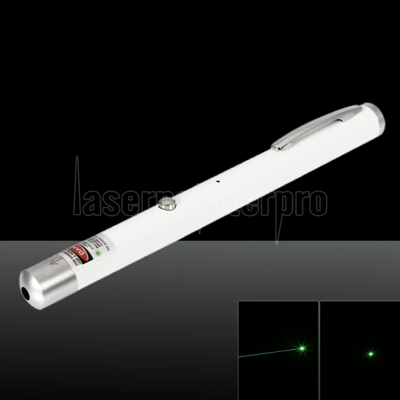 5mw Green Laser Pointer Pen black body rechargable USB 532nm powerful 