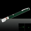 200mW 532nm verde luz de la viga de punto único recargable lápiz puntero láser verde