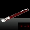 1mW 650nm Red feixe de luz recarregável Single-ponto Laser Pointer Pen Red