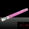 1mW 650nm Red Beam Luce ricaricabile a punto singolo Laser Pointer Pen Rosa
