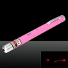 200mW 650nm faisceau rouge Lumière seul point rechargeable stylo pointeur laser rose