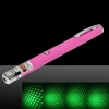 Pen 5mW 532nm faisceau vert lumière étoilée rechargeable Laser Rose