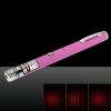 1mW 650nm Red feixe de luz recarregável estrelado Laser Pointer Pen-de-rosa