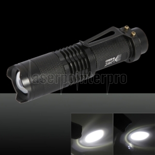 Ultrafire KX-TK68 CREE T6 Portable 1000 Lumens White Light 5-Mode de poche noir