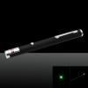 100mW 532nm Penna puntatore laser a ricarica singola USB nero LT-ZS004