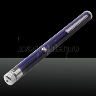 300mW 532nm de ponto único USB Chargeable Laser Pointer Pen Roxo LT-ZS005