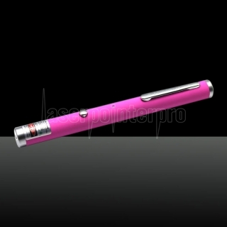 100mW 532nm Single-point USB Chargeable Laser Pointer Pen Pink LT-ZS006