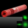 200mW 532nm viga verde Luz de enfoque puntero láser portátil Pluma Roja LT-HJG0087