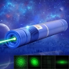 1000mW 532nm grünes Lichtstrahl-Licht, das beweglichen Laser-Zeiger-Stift-Blau fokussiert