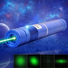 Luz verde del haz de 1000mW 532nm que enfoca la pluma portátil del indicador del laser azul