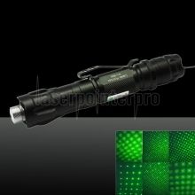 LT-YW502B2 500mW 532nm nuovo stile stellato cielo verde fascio luce zoom penna puntatore laser kit nero