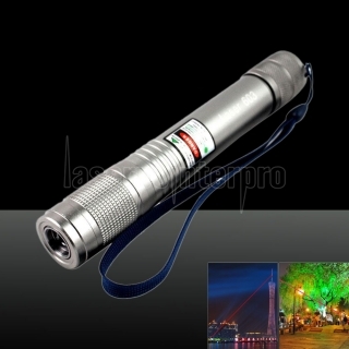 LT-5MW impermeabile puntatore laser rosso penna d'argento