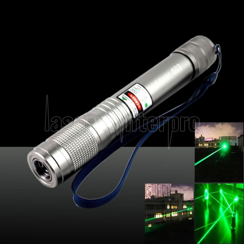 LT-5MW 532nm imperméable Silver stylo pointeur laser vert - FR