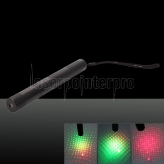 laser308 300mw alliage aluminium chanceux laser pointeur avec 18650 batterie et chargeur noir
