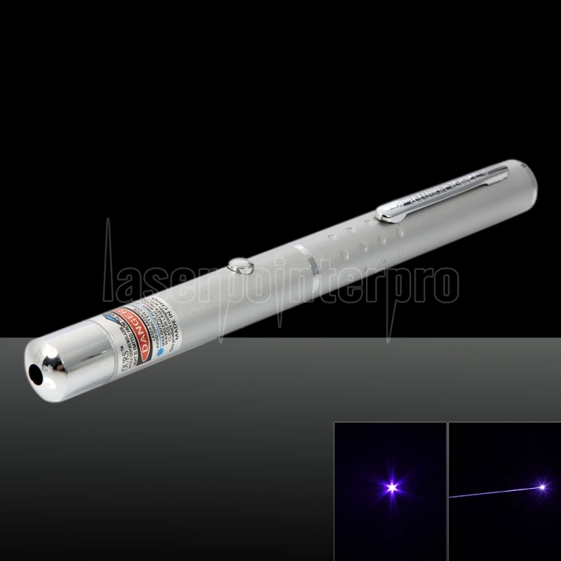 Military Power Purple Laser Pointer Pen 1mw 405nm Light Beam Lazer Burning Ray 
