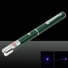 405nm 1mw Blue & Purple Laser Beam puntero láser de un solo punto Pen Green