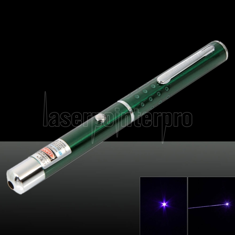 2 PCS Blue Purple Laser Pointer Pen Beam Professional Light Pen Beam 1mw Lazer 